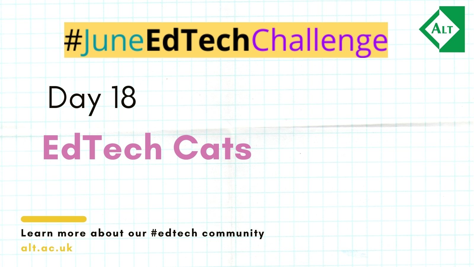 Kat Ed Tech Day 18: EdTech Cats – JR Blogwall